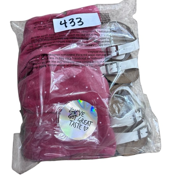 Janie and Jack Winter Bundle Lot 3-6 Mo Pink Velvet Romper and Leggings - Picture 10 of 10